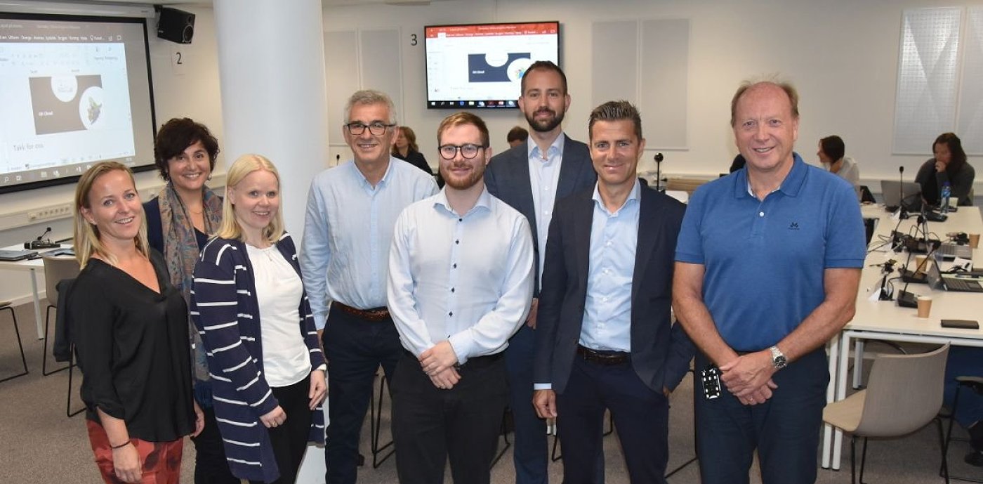 Bergen kommune har inngått partnerskap med GK og MazeMap: bilde av deltakere Bergen kommune har inngått partnerskap med GK og MazeMap: bilde av deltakere